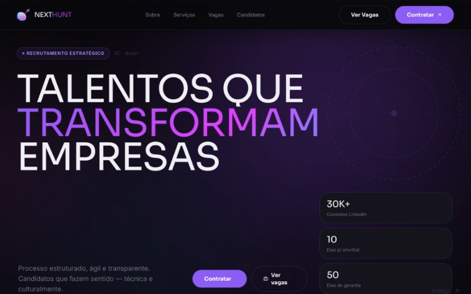 Nexthunt — Desktop